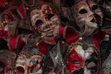 Venetianska masker. Foto.